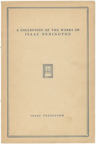 A Collection of the Works of Isaac Penington cover