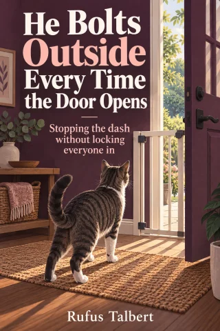 He Bolts Outside Every Time the Door Opens cover