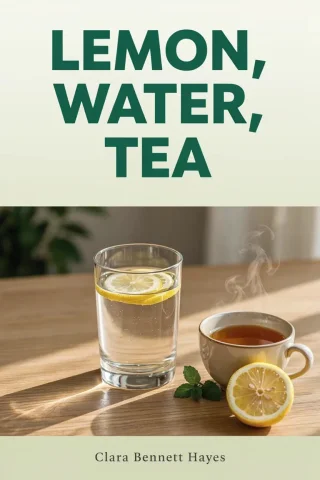 Lemon, Water, Tea cover