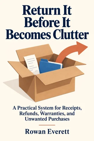 Return It Before It Becomes Clutter cover