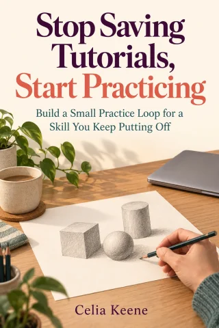 Stop Saving Tutorials, Start Practicing cover