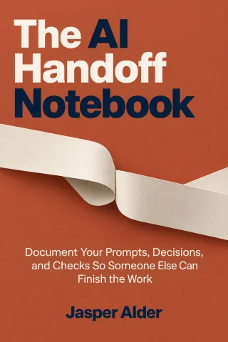 The AI Handoff Notebook cover