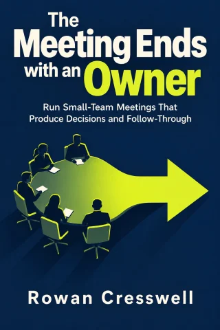 The Meeting Ends with an Owner cover