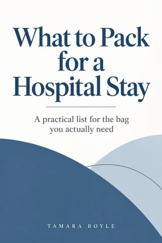 What to Pack for a Hospital Stay cover