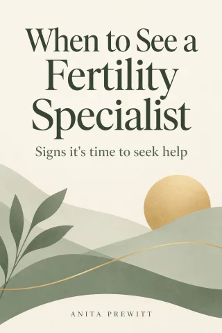 When to See a Fertility Specialist cover